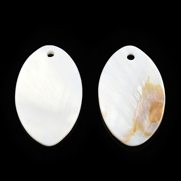 PandaHall Natural Freshwater Shell Pendants, Oval Charm, Creamy White, 34x20.5x2~3mm, Hole: 2.5mm Freshwater Shell Oval
PandaHall Natural Freshwater Shell Pendants, Oval Charm, Creamy White, 34x20.5x2~3mm, Hole: 2.5mm Freshwater Shell Oval