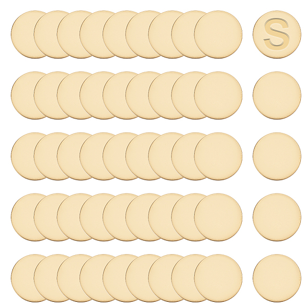 PandaHall Brass Sheet, for Brooch Base Setting Making, Flat Round, Golden, 25x1mm, 50pcs/box Brass
PandaHall Brass Sheet, for Brooch Base Setting Making, Flat Round, Golden, 25x1mm, 50pcs/box Brass