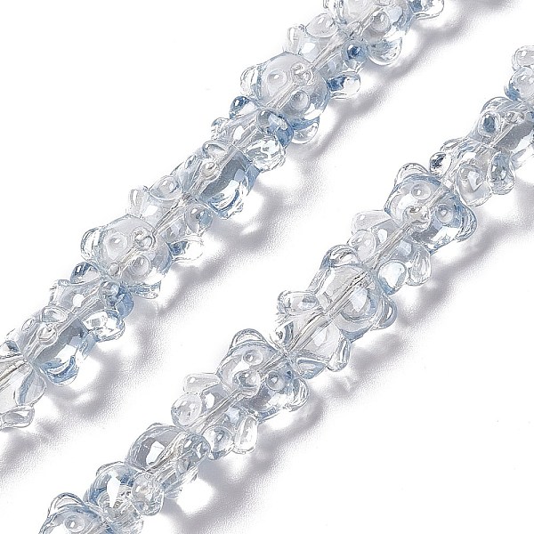 PandaHall Electroplate Glass Beads Strands, Pearl Luster Plated, Bear, Light Steel Blue, 15x12x8.5mm, Hole: 1mm, about 44pcs/strand, 25.20...
PandaHall Electroplate Glass Beads Strands, Pearl Luster Plated, Bear, Light Steel Blue, 15x12x8.5mm, Hole: 1mm, about 44pcs/strand, 25.20...