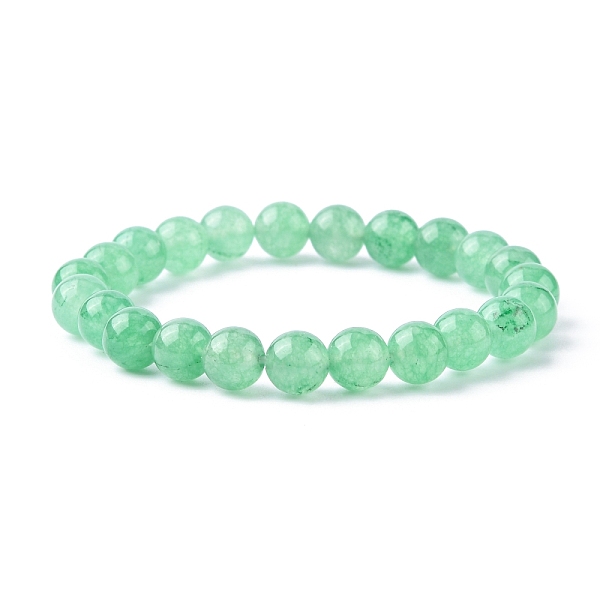 PandaHall Dyed Natural Green Aventurine Beads Stretch Bracelets, Round, 53mm, Bead: 8mm in diameter Green Aventurine Green
PandaHall Dyed Natural Green Aventurine Beads Stretch Bracelets, Round, 53mm, Bead: 8mm in diameter Green Aventurine Green