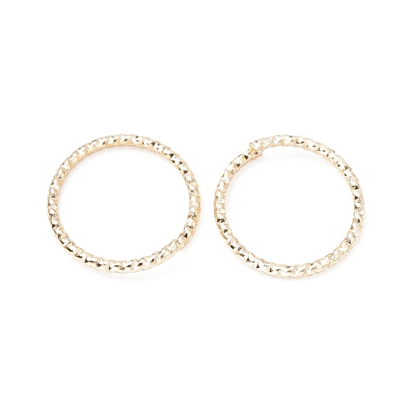 PandaHall Brass Jump Rings, Open Jump Rings, Long-Lasting Plated, Cadmium Free & Lead Free,Twisted Round Ring, Real 14K Gold Plated, 12x1mm...
PandaHall Brass Jump Rings, Open Jump Rings, Long-Lasting Plated, Cadmium Free & Lead Free,Twisted Round Ring, Real 14K Gold Plated, 12x1mm...