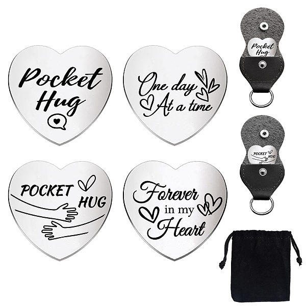 PandaHall Globleland Heart Double-Sided Engraved Stainless Steel Commemorative Decision Maker Coin Set, Pocket Hug Coin, Inspirational Quote...
PandaHall Globleland Heart Double-Sided Engraved Stainless Steel Commemorative Decision Maker Coin Set, Pocket Hug Coin, Inspirational Quote...