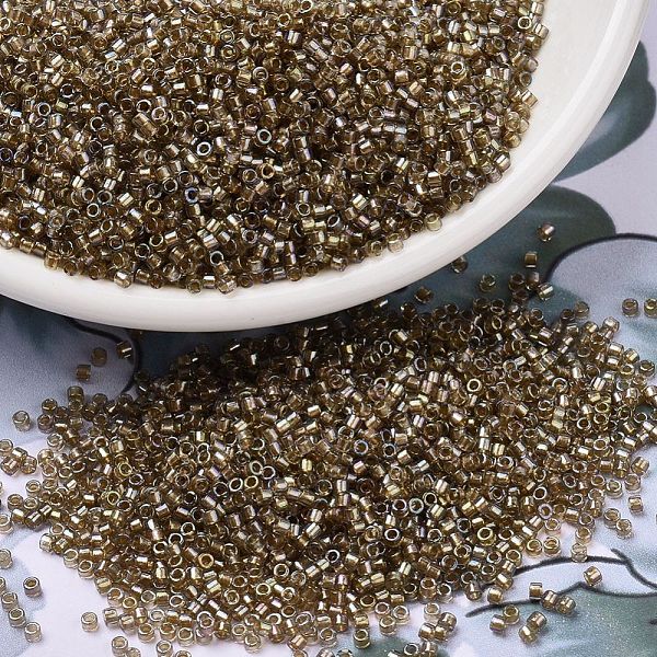 PandaHall MIYUKI Delica Beads, Cylinder, Japanese Seed Beads, 11/0, (DB2396) Inside Dyed Moth, 1.3x1.6mm, Hole: 0.8mm, about 2000pcs/bottle..., Brown
PandaHall MIYUKI Delica Beads, Cylinder, Japanese Seed Beads, 11/0, (DB2396) Inside Dyed Moth, 1.3x1.6mm, Hole: 0.8mm, about 2000pcs/bottle..., Brown