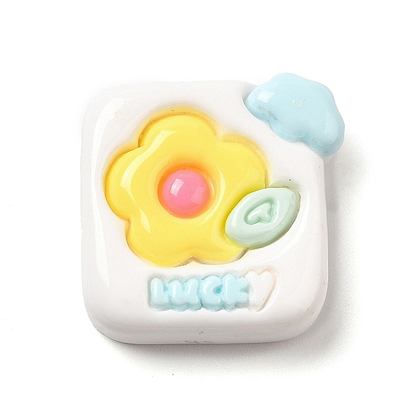 PandaHall Opaque Resin Cabochons, for Jewelry Making, Square, 18x18x6mm Resin Square
PandaHall Opaque Resin Cabochons, for Jewelry Making, Square, 18x18x6mm Resin Square
