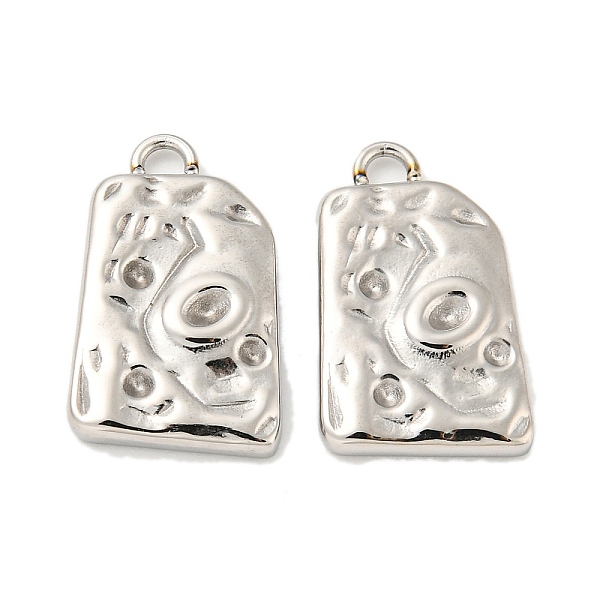 PandaHall 304 Stainless Steel Pendants, Textured Trapezoid Charm, Stainless Steel Color, 18x11x2.5mm, Hole: 1.6mm 304 Stainless Steel...
PandaHall 304 Stainless Steel Pendants, Textured Trapezoid Charm, Stainless Steel Color, 18x11x2.5mm, Hole: 1.6mm 304 Stainless Steel...