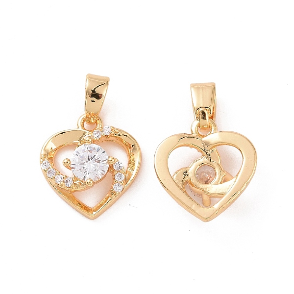 PandaHall Real 18K Gold Plated Brass Micro Pave Cubic Zirconia Pendants, Heart Charms, Clear, 12.5x12x5mm, Hole: 5x3mm Brass+Cubic Zirconia...
PandaHall Real 18K Gold Plated Brass Micro Pave Cubic Zirconia Pendants, Heart Charms, Clear, 12.5x12x5mm, Hole: 5x3mm Brass+Cubic Zirconia...