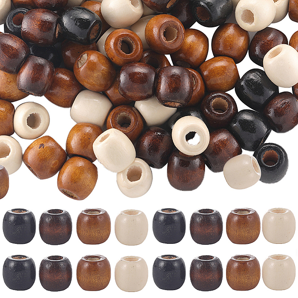 PandaHall Gorgecraft 200Pcs 4 Colors Dyed Natural Maple Wood Beads, Barrel, Lead Free, Mixed Color, 16x16~17mm, Hole: 8mm, 50pcs/color Maple..., Multicolor
PandaHall Gorgecraft 200Pcs 4 Colors Dyed Natural Maple Wood Beads, Barrel, Lead Free, Mixed Color, 16x16~17mm, Hole: 8mm, 50pcs/color Maple..., Multicolor