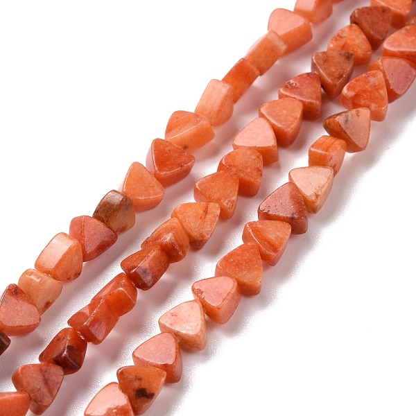 PandaHall Natural Calcite Beads Strands, Dyed, Triangle, Orange Red, 5.5x6x3.5mm, Hole: 0.8mm, about 81pcs/strand, 15.94 inch(40.5cm)...
PandaHall Natural Calcite Beads Strands, Dyed, Triangle, Orange Red, 5.5x6x3.5mm, Hole: 0.8mm, about 81pcs/strand, 15.94 inch(40.5cm)...