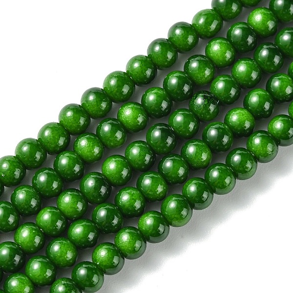 PandaHall Eco-Friendly Round Baking Paint Glass Beads Strands, Cotton Cord Threaded, Dark Green, 4~4.5mm, Hole: 0.7~1.1mm, about...
PandaHall Eco-Friendly Round Baking Paint Glass Beads Strands, Cotton Cord Threaded, Dark Green, 4~4.5mm, Hole: 0.7~1.1mm, about...