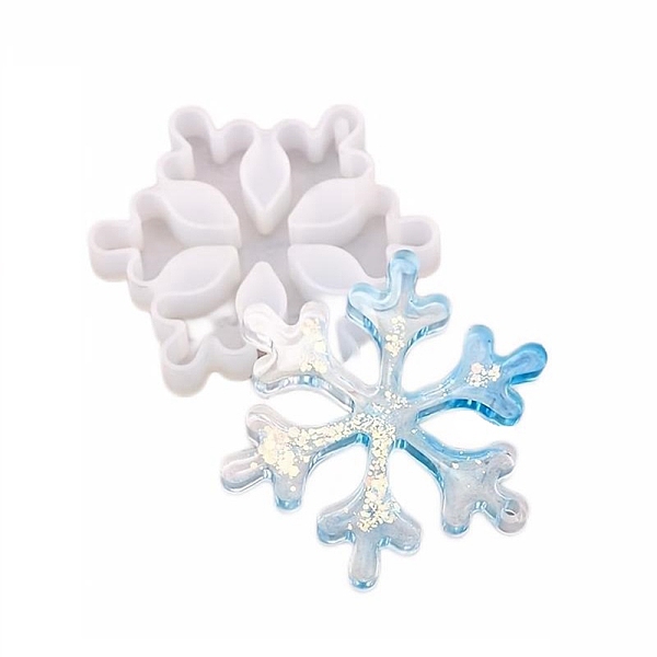 PandaHall Pendant Silicone Molds, Resin Casting Molds, For UV Resin, Epoxy Resin Jewelry Making, Snowflake, White, 79x70x10.5mm, Inner...
PandaHall Pendant Silicone Molds, Resin Casting Molds, For UV Resin, Epoxy Resin Jewelry Making, Snowflake, White, 79x70x10.5mm, Inner...