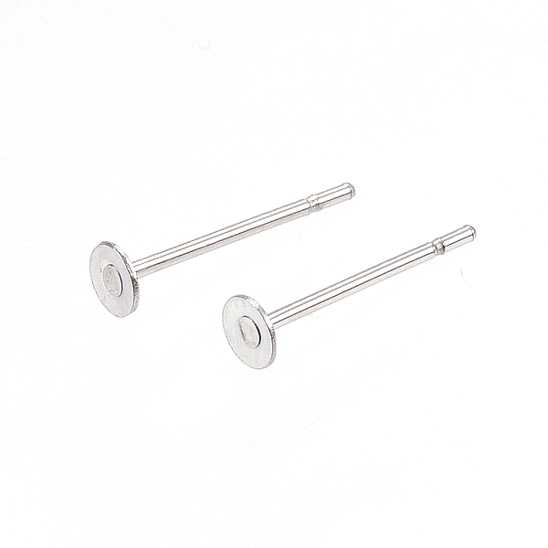 PandaHall 304 Stainless Steel Stud Earring Findings, Stainless Steel Color, 12x2mm, Pin: 0.8mm 304 Stainless Steel Others
PandaHall 304 Stainless Steel Stud Earring Findings, Stainless Steel Color, 12x2mm, Pin: 0.8mm 304 Stainless Steel Others