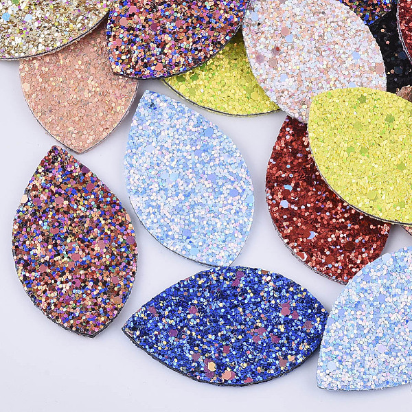 PandaHall Polyester Fabric Big Pendants, with PU Leather and Double-Sided Glitter Sequins/Paillette, Horse Eye, Mixed Color, 61x36.5x3.5mm..., Multicolor
PandaHall Polyester Fabric Big Pendants, with PU Leather and Double-Sided Glitter Sequins/Paillette, Horse Eye, Mixed Color, 61x36.5x3.5mm..., Multicolor