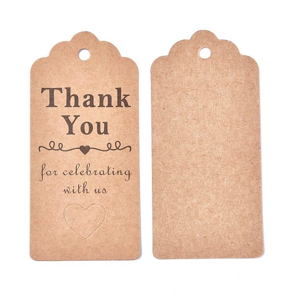 PandaHall Paper Gift Tags, Hang Tags, with Jute Twine, for Wedding Thanksgiving, Rectangle with Word Thank You for Celebrating with Us..., Orange
PandaHall Paper Gift Tags, Hang Tags, with Jute Twine, for Wedding Thanksgiving, Rectangle with Word Thank You for Celebrating with Us..., Orange
