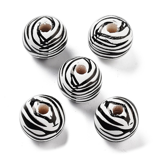 PandaHall Wood European Beads, Large Hole Beads, Zebra Stripe, Black, 15.5~16x14.5mm, Hole: 4mm Wood Others Black
PandaHall Wood European Beads, Large Hole Beads, Zebra Stripe, Black, 15.5~16x14.5mm, Hole: 4mm Wood Others Black
