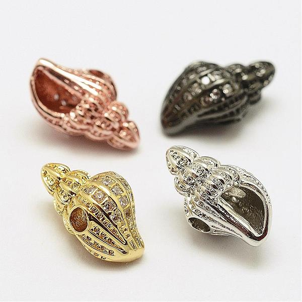PandaHall Brass Micro Pave Grade AAA Cubic Zirconia, Conch, Cadmium Free & Nickel Free & Lead Free, Mixed Color, 13x7x6.8mm, Hole: 2mm...
PandaHall Brass Micro Pave Grade AAA Cubic Zirconia, Conch, Cadmium Free & Nickel Free & Lead Free, Mixed Color, 13x7x6.8mm, Hole: 2mm...