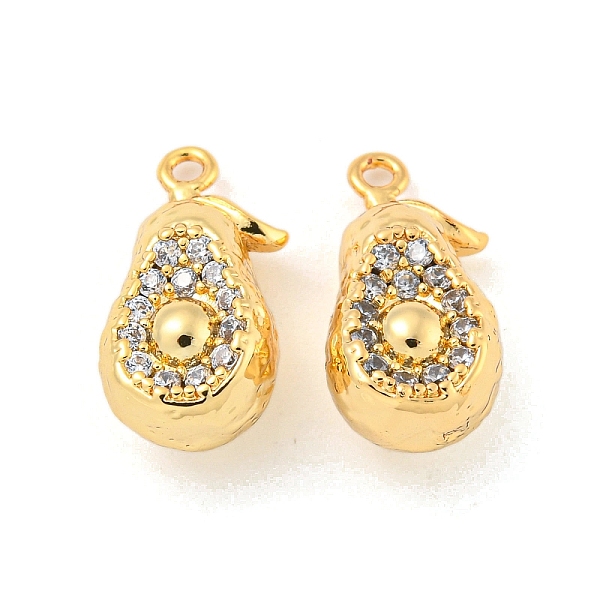 PandaHall Brass Micro Pave Cubic Zirconia Pendants, Real 18K Gold Plated, Clear, Avocado, 16x8x7mm, Hole: 1mm Brass+Cubic Zirconia Avocado...
PandaHall Brass Micro Pave Cubic Zirconia Pendants, Real 18K Gold Plated, Clear, Avocado, 16x8x7mm, Hole: 1mm Brass+Cubic Zirconia Avocado...