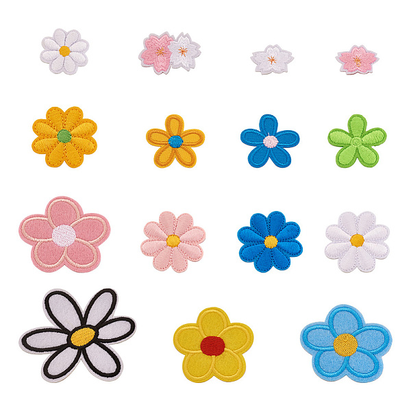 PandaHall Biyun 30Pcs 15 Style Computerized Embroidery Cloth Iron on/Sew on Patches, Costume Accessories, Flower & Sunflower, Mixed Color..., Multicolor
PandaHall Biyun 30Pcs 15 Style Computerized Embroidery Cloth Iron on/Sew on Patches, Costume Accessories, Flower & Sunflower, Mixed Color..., Multicolor