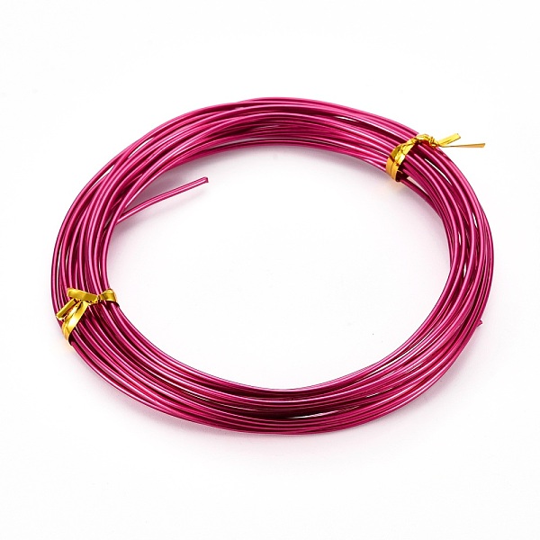PandaHall Round Aluminum Wire, Bendable Metal Craft Wire, for DIY Arts and Craft Projects, Medium Violet Red, 10 Gauge, 2.5mm, 5m/roll(16.4...
PandaHall Round Aluminum Wire, Bendable Metal Craft Wire, for DIY Arts and Craft Projects, Medium Violet Red, 10 Gauge, 2.5mm, 5m/roll(16.4...