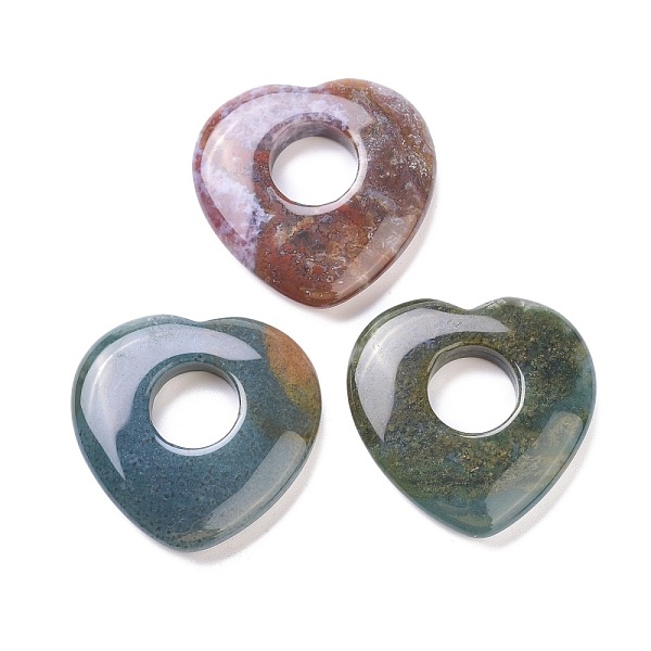 PandaHall Natural Indian Agate Pendants, Heart, 39.5~41.5x40~41.5x7.5~8.5mm, Hole: 12~14.5mm Indian Agate Heart
PandaHall Natural Indian Agate Pendants, Heart, 39.5~41.5x40~41.5x7.5~8.5mm, Hole: 12~14.5mm Indian Agate Heart