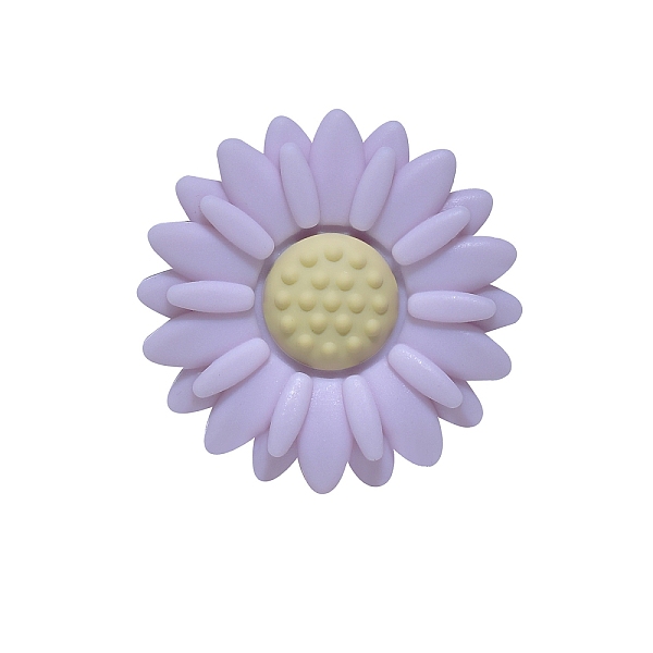 PandaHall Food Grade Eco-Friendly Silicone Focal Beads, Chewing Beads For Teethers, DIY Nursing Necklaces Making, Daisy, Lavender, 20x20mm..., Purple
PandaHall Food Grade Eco-Friendly Silicone Focal Beads, Chewing Beads For Teethers, DIY Nursing Necklaces Making, Daisy, Lavender, 20x20mm..., Purple