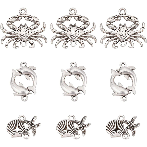 PandaHall BENECREAT 20Pcs Thai Sterling Silver Plated Flat Round with Octopus Pendants, Tibetan Style Alloy Pendants for DIY Jewelry Earring...
PandaHall BENECREAT 20Pcs Thai Sterling Silver Plated Flat Round with Octopus Pendants, Tibetan Style Alloy Pendants for DIY Jewelry Earring...