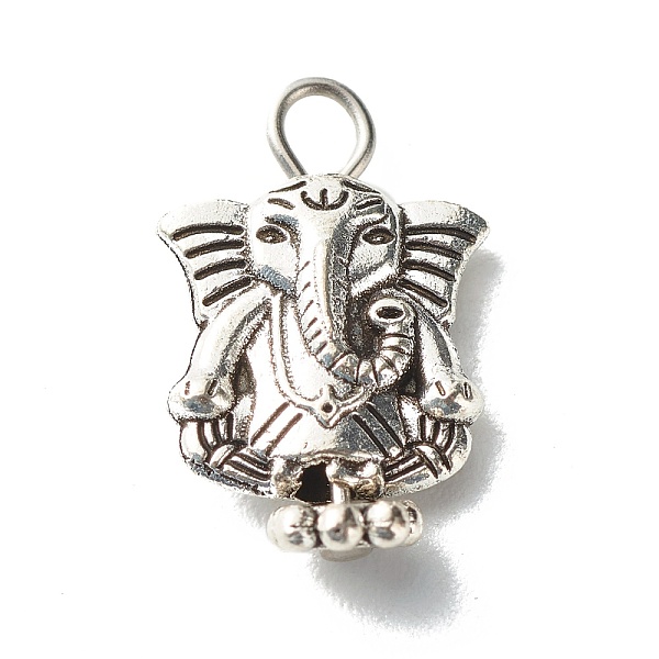 PandaHall Elephant Tibetan Style Alloy Beads Charms, with 304 Stainless Steel Flat Head Pins and Alloy Daisy Spacer Beads, Antique Silver...
PandaHall Elephant Tibetan Style Alloy Beads Charms, with 304 Stainless Steel Flat Head Pins and Alloy Daisy Spacer Beads, Antique Silver...
