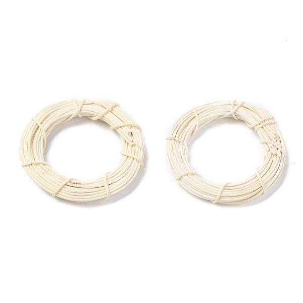 PandaHall Circle Shape Rattan Vine Branch Wreath Hoop, for DIY Easter Christmas Party Decors, White, 8x1~1.3cm, Inner Diameter: 5cm Wood...
PandaHall Circle Shape Rattan Vine Branch Wreath Hoop, for DIY Easter Christmas Party Decors, White, 8x1~1.3cm, Inner Diameter: 5cm Wood...