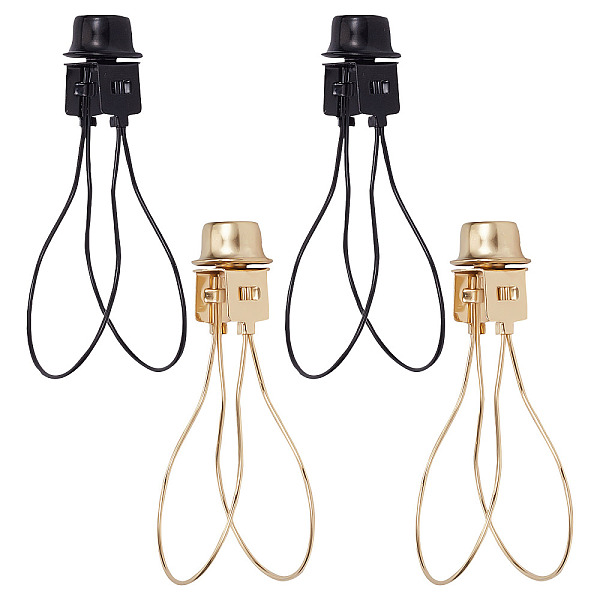 PandaHall GORGECRAFT 4Pcs Lamp Shade Holder Light Bulb Clip Adapter Black Golden Lamp Shade Harp Holder Adapter Kit with Shade Attaching...
PandaHall GORGECRAFT 4Pcs Lamp Shade Holder Light Bulb Clip Adapter Black Golden Lamp Shade Harp Holder Adapter Kit with Shade Attaching...