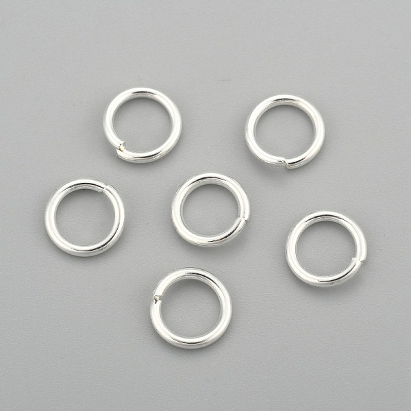PandaHall 304 Stainless Steel Jump Rings, Open Jump Rings, Silver, 8x1.2mm, Inner Diameter: 6mm 304 Stainless Steel
PandaHall 304 Stainless Steel Jump Rings, Open Jump Rings, Silver, 8x1.2mm, Inner Diameter: 6mm 304 Stainless Steel