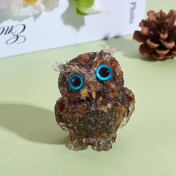 PandaHall Crystal Owl Figurine Collectible, Crystal Owl Glass Figurine, Crystal Owl Figurine Ornament, for Home Office Decor Gifts Owl..., Brown
PandaHall Crystal Owl Figurine Collectible, Crystal Owl Glass Figurine, Crystal Owl Figurine Ornament, for Home Office Decor Gifts Owl..., Brown