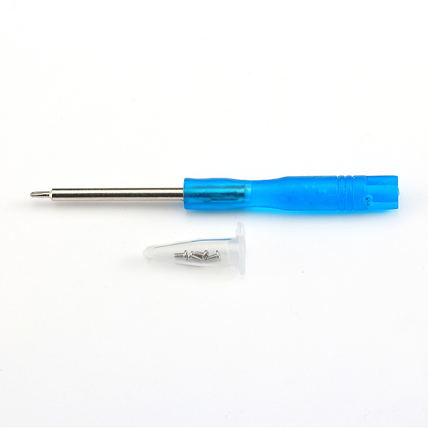 PandaHall Iron Screwdriver, with Plastic Handle and Iron Screw, Blue, 8.3x0.75cm Iron Blue
PandaHall Iron Screwdriver, with Plastic Handle and Iron Screw, Blue, 8.3x0.75cm Iron Blue