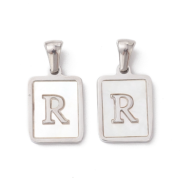 PandaHall 304 Stainless Steel Pave Shell Pendants, Rectangle Charm, Stainless Steel Color, Letter R, 17.5x12x1.5mm, Hole: 3x5mm Stainless...
PandaHall 304 Stainless Steel Pave Shell Pendants, Rectangle Charm, Stainless Steel Color, Letter R, 17.5x12x1.5mm, Hole: 3x5mm Stainless...