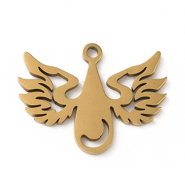 PandaHall 5Pcs 201 Stainless Steel Pendants, Laser Cut, Angel Charm, Golden, 13x17x1mm, Hole: 1.2mm 201 Stainless Steel Angel & Fairy
PandaHall 5Pcs 201 Stainless Steel Pendants, Laser Cut, Angel Charm, Golden, 13x17x1mm, Hole: 1.2mm 201 Stainless Steel Angel & Fairy