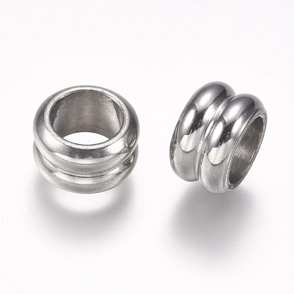PandaHall 304 Stainless Steel Beads, Grooved Beads, Column, Large Hole Beads, Stainless Steel Color, 10x6mm, Hole: 6.5mm 304 Stainless Steel...
PandaHall 304 Stainless Steel Beads, Grooved Beads, Column, Large Hole Beads, Stainless Steel Color, 10x6mm, Hole: 6.5mm 304 Stainless Steel...
