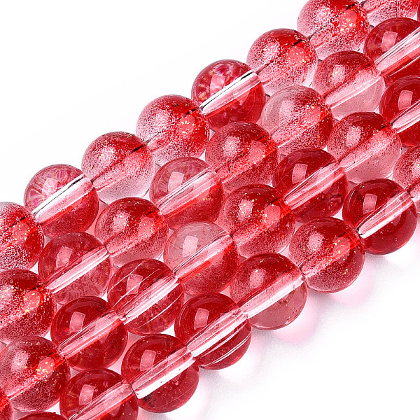 PandaHall Transparent Spray Painted Glass Bead Strands, with Golden Foil, Round, Camellia, 10~11mm, Hole: 1.4~1.6mm, about 39~42pcs/Strand..., Pink
PandaHall Transparent Spray Painted Glass Bead Strands, with Golden Foil, Round, Camellia, 10~11mm, Hole: 1.4~1.6mm, about 39~42pcs/Strand..., Pink
