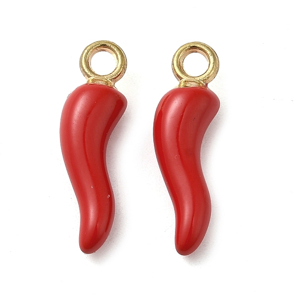 PandaHall Alloy Enamel Pendants, Horn of Plenty/Italian Horn Cornicello Charms, Golden, Crimson, 21.5x6x5.5mm, Hole: 2mm Alloy+Enamel Horn..., Pink
PandaHall Alloy Enamel Pendants, Horn of Plenty/Italian Horn Cornicello Charms, Golden, Crimson, 21.5x6x5.5mm, Hole: 2mm Alloy+Enamel Horn..., Pink