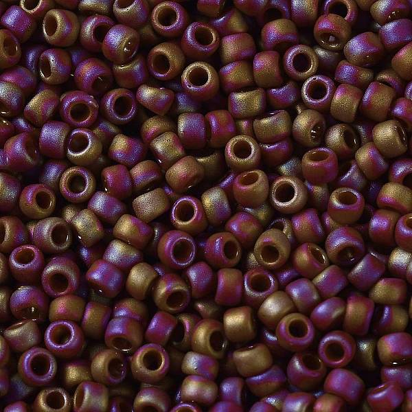 PandaHall TOHO Round Seed Beads, Japanese Seed Beads, (2639F) Semi Glazed Rainbow Dark Red, 15/0, 1.5mm, Hole: 0.7mm, about 15000pcs/50g...
PandaHall TOHO Round Seed Beads, Japanese Seed Beads, (2639F) Semi Glazed Rainbow Dark Red, 15/0, 1.5mm, Hole: 0.7mm, about 15000pcs/50g...