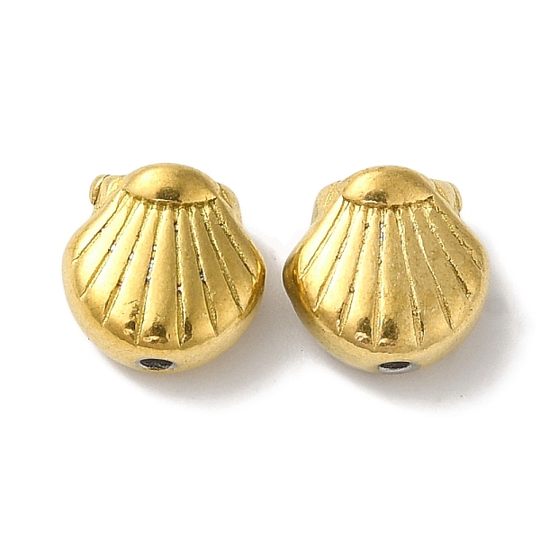 PandaHall 304 Stainless Steel Beads, Shell Shape, Golden, 7x7x4mm, Hole: 1mm 304 Stainless Steel Shell Shape
PandaHall 304 Stainless Steel Beads, Shell Shape, Golden, 7x7x4mm, Hole: 1mm 304 Stainless Steel Shell Shape