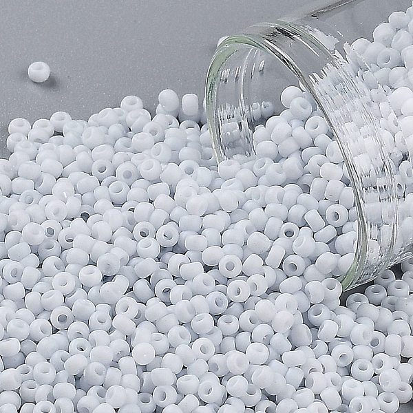 PandaHall TOHO Round Seed Beads, Japanese Seed Beads, (767) Opaque Pastel Frost Light Gray, 11/0, 2.2mm, Hole: 0.8mm, about 1110pcs/10g...
PandaHall TOHO Round Seed Beads, Japanese Seed Beads, (767) Opaque Pastel Frost Light Gray, 11/0, 2.2mm, Hole: 0.8mm, about 1110pcs/10g...