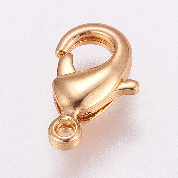 PandaHall Brass Lobster Claw Clasps, Long-Lasting Plated, Real 24K Gold Plated, 12x7.5x3mm, Hole: 1.5mm Brass Others
PandaHall Brass Lobster Claw Clasps, Long-Lasting Plated, Real 24K Gold Plated, 12x7.5x3mm, Hole: 1.5mm Brass Others