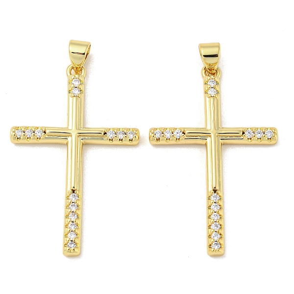 PandaHall Rack Plating Brass Micro Pave Cubic Zirconia Pendants, Long-Lasting Plated, Lead Free & Cadmium Free, Cross Charms, Religion, Real..., Clear
PandaHall Rack Plating Brass Micro Pave Cubic Zirconia Pendants, Long-Lasting Plated, Lead Free & Cadmium Free, Cross Charms, Religion, Real..., Clear