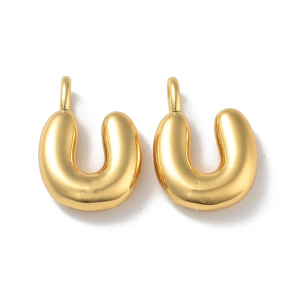 PandaHall Brass Pendants, Real 18K Gold Plated, Letter U, 19.5x14x5mm, Hole: 3.2mm Brass Letter U
PandaHall Brass Pendants, Real 18K Gold Plated, Letter U, 19.5x14x5mm, Hole: 3.2mm Brass Letter U
