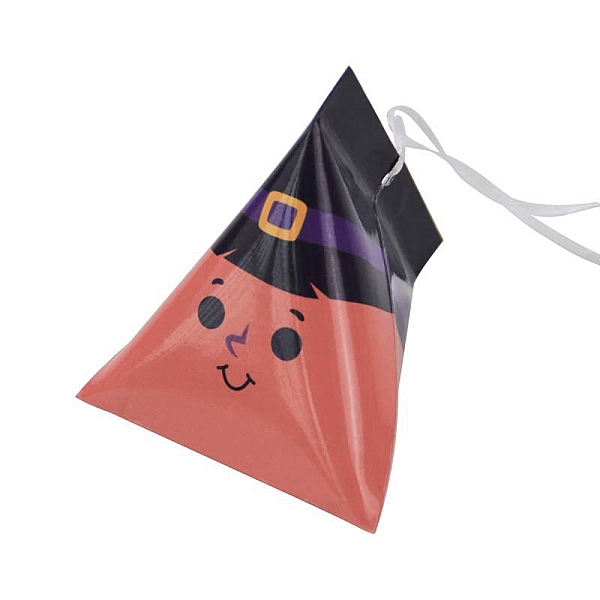 PandaHall Halloween Cartoon Cardboard Candy Boxes, with Silk Ribbon, Triangle Snake Gift Box, for Halloween Party Supplies, Light Coral...
PandaHall Halloween Cartoon Cardboard Candy Boxes, with Silk Ribbon, Triangle Snake Gift Box, for Halloween Party Supplies, Light Coral...