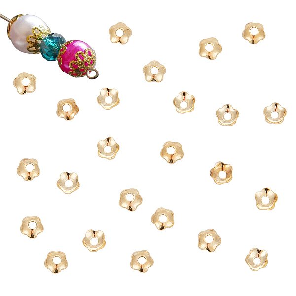 PandaHall arricraft 300 Pcs Flower Bead Caps, 4mm Metal Flower End Caps Brass Bead Caps 5-Petal Spacer Beads Caps for DIY Crafts Bracelet...
PandaHall arricraft 300 Pcs Flower Bead Caps, 4mm Metal Flower End Caps Brass Bead Caps 5-Petal Spacer Beads Caps for DIY Crafts Bracelet...