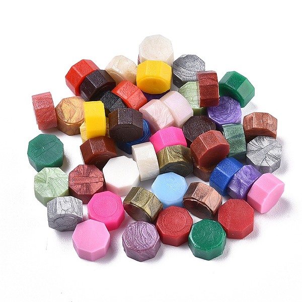 PandaHall Sealing Wax Particles, for Retro Seal Stamp, Octagon, Mixed Color, 9mm, about 1500pcs/500g Wax Multicolor
PandaHall Sealing Wax Particles, for Retro Seal Stamp, Octagon, Mixed Color, 9mm, about 1500pcs/500g Wax Multicolor
