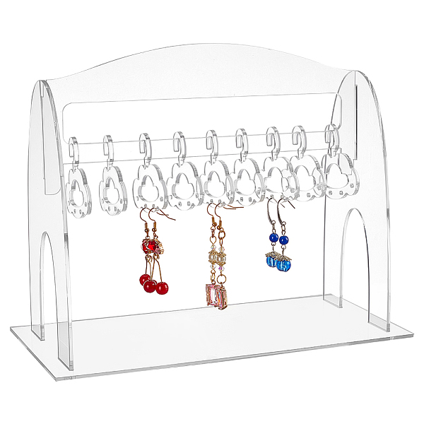 PandaHall 1 Set Acrylic Earring Hanging Display Stands, Coat Hanger Shaped Earring Organizer Holder for Earring Storage with 10Pcs Hangers..., Clear
PandaHall 1 Set Acrylic Earring Hanging Display Stands, Coat Hanger Shaped Earring Organizer Holder for Earring Storage with 10Pcs Hangers..., Clear