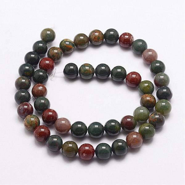 PandaHall Natural Indian Bloodstone Beads Strands, Heliotrope Stone Beads, Round, 10mm, Hole: 1mm, about 38pcs/strand, 15.5 inch(395mm)...
PandaHall Natural Indian Bloodstone Beads Strands, Heliotrope Stone Beads, Round, 10mm, Hole: 1mm, about 38pcs/strand, 15.5 inch(395mm)...