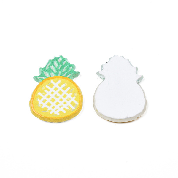 PandaHall Printed Acrylic Cabochons, Pineapple, Yellow, 23x17x2.5mm Acrylic Vegetables Yellow
PandaHall Printed Acrylic Cabochons, Pineapple, Yellow, 23x17x2.5mm Acrylic Vegetables Yellow