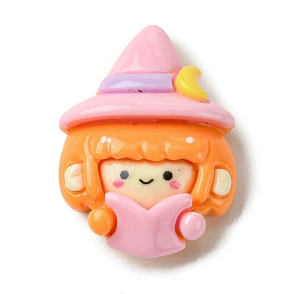 PandaHall Halloween Theme Opaque Resin Decoden Cabochons, Witch, 28x20x9.5mm Resin Witch Pink
PandaHall Halloween Theme Opaque Resin Decoden Cabochons, Witch, 28x20x9.5mm Resin Witch Pink