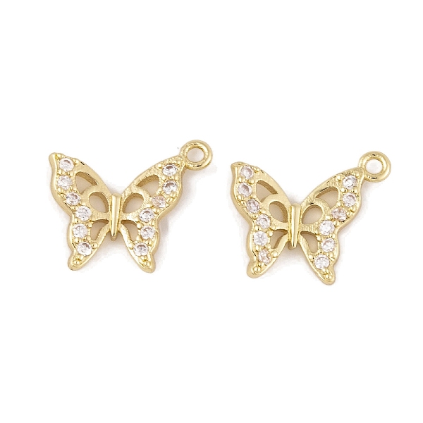 PandaHall Brass Micro Pave Clear Cubic Zirconia Pendants, Long-Lasting Plated, Butterfly Charms, Real 14K Gold Plated, 16.5x13.5x2.5mm, Hole...
PandaHall Brass Micro Pave Clear Cubic Zirconia Pendants, Long-Lasting Plated, Butterfly Charms, Real 14K Gold Plated, 16.5x13.5x2.5mm, Hole...